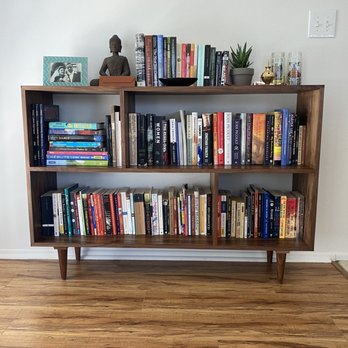 Sunset Bazaar - Angelino bookshelf, 50" long - Antiques Near Me - Los Angeles, California