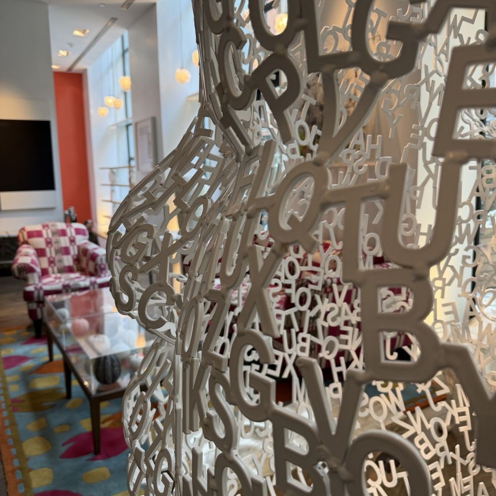 The Crosby Bar - The Crosby Hotel lobby art - Bars Near Me - New York, New York