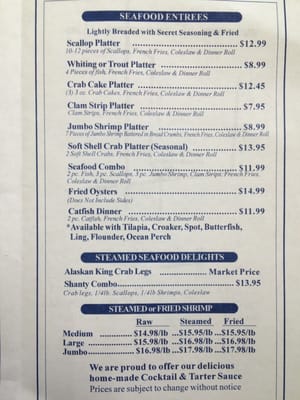 Seafood Shanty by null