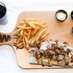 Aladdin’s Shawarma - One of Aladdin's Gems. Beef shawarma XL!!!
