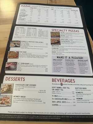 Menu photo 2 Monical's Pizza Springfield, IL