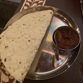 Ghee Indian Kitchen - Grilled papadum - Indian Near Me - Miami, Florida