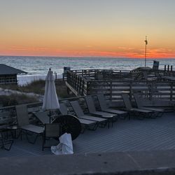 The Beach House - Sunset view from the deck