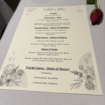 Trattoria Toscana - Pre fixe valentines 2025 menu - Italian Near Me - Temecula, California Trattoria Toscana - Pre fixe valentines 2025 menu - Italian Near Me - Temecula, California