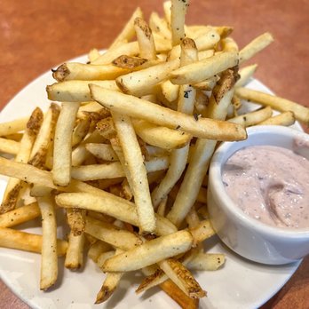 Cafe Bistro - Side of French fries and aioli $7.50 on 10/22/22 - Cafes Near Me - Columbus, Ohio