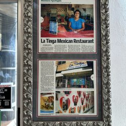 La Tinga - Pride of place!