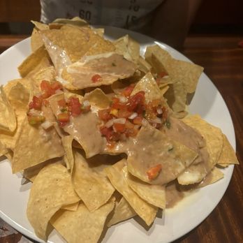 Red Mesa Cantina - First nacho - very sad they even brought it out like this!! - Mexican Near Me - St Petersburg, Florida Red Mesa Cantina - First nacho - very sad they even brought it out like this!! - Mexican Near Me - St Petersburg, Florida