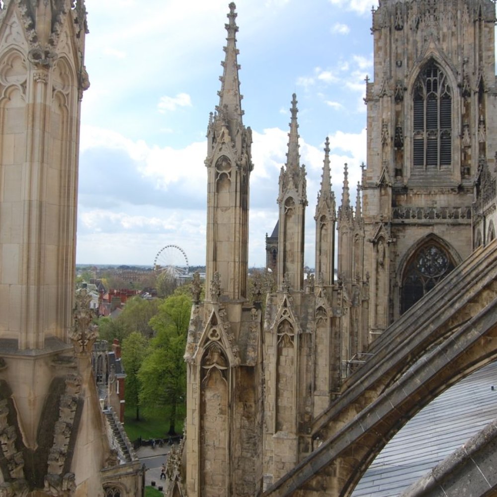 York Minster - Flying buttresses - Churches Near Me - York, YOR