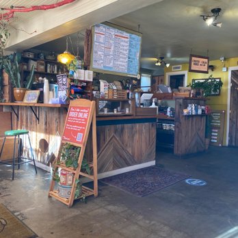 The Weathervane Cafe - Sitting from inside the cafe - Coffee & Tea Near Me - Denver, Colorado