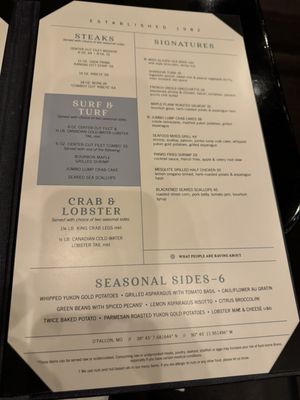 Menu photo 1 Bristol Seafood Grill O'Fallon, MO