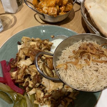 Paramount Middle Eastern Kitchen - Chicken shawarma and spicy potatoes - Middle Eastern Near Me - Toronto, Ontario