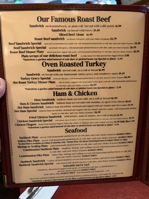 Menu photo 1 Schwabl's Restaurant West Seneca, NY Menu photo 1 Schwabl's Restaurant West Seneca, NY