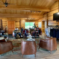 Katmai Air Service - Inside the lodge waiting for the seaplane departure to Brooks Camp.