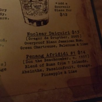Undertow - Arcadia - Tiki Bars Near Me - Phoenix, Arizona