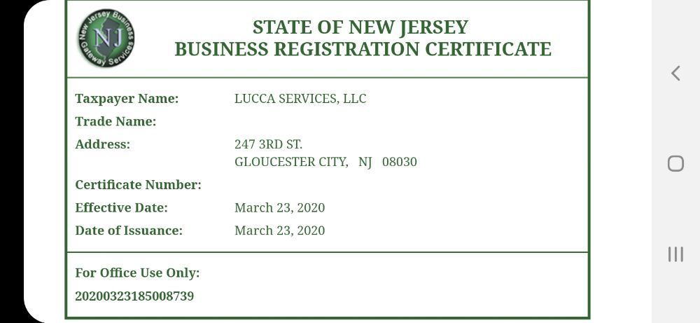 Slide of Lucca services