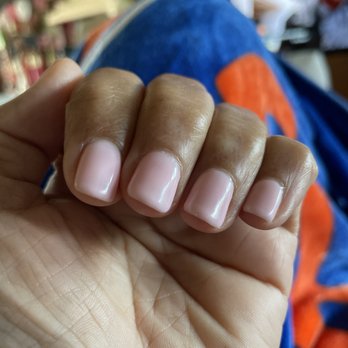 Organic Nails & Spa - These are my natural nails with gel. And these were done on Friday - Nail Salons Near Me - Orlando, Florida Organic Nails & Spa - These are my natural nails with gel. And these were done on Friday - Nail Salons Near Me - Orlando, Florida