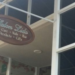 Salon Lido is located upstairs inside a plaza Salon Lido is located upstairs inside a plaza