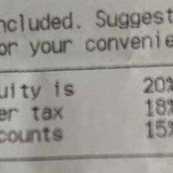 Bahama Breeze - Gratuity is calculated after Tax!!! Why should the guest pay 20% of sales tax? - Seafood Near Me - Altamonte Springs, Florida Bahama Breeze - Gratuity is calculated after Tax!!! Why should the guest pay 20% of sales tax? - Seafood Near Me - Altamonte Springs, Florida