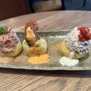 Pisco Y Nazca - Causa Sampler - Gastropubs Near Me - Kendall, Florida
