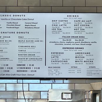 Craft Donuts & Coffee - South - Jan 2024 Menu - Donuts Near Me - Santa Fe, New Mexico Craft Donuts & Coffee - South - Jan 2024 Menu - Donuts Near Me - Santa Fe, New Mexico