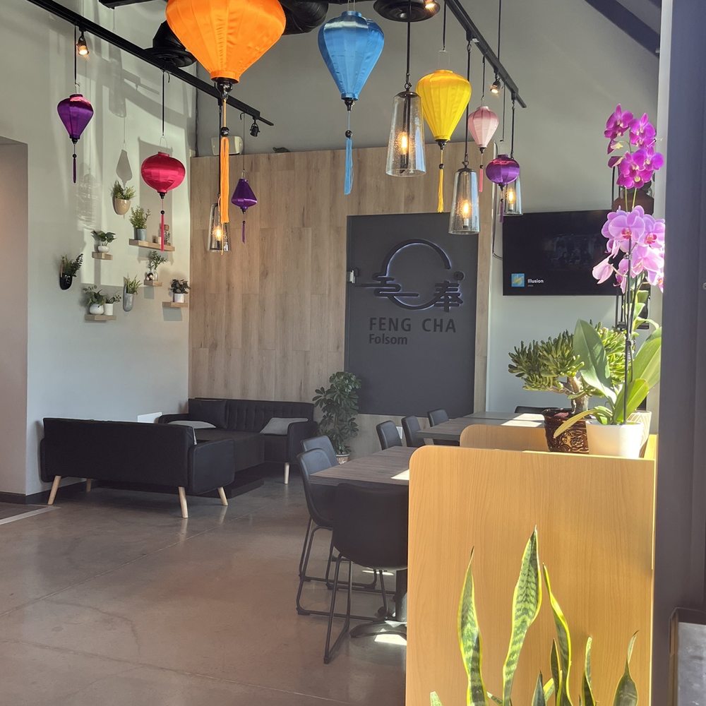 Feng Cha Folsom - Interior - Bubble Tea Near Me - Folsom, California