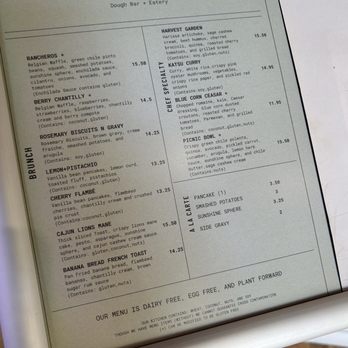 Knead - Menu - Donuts Near Me - Albuquerque, New Mexico