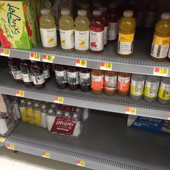 Walmart Supercenter - a variety of juices - Department Stores Near Me - Greenville, South Carolina