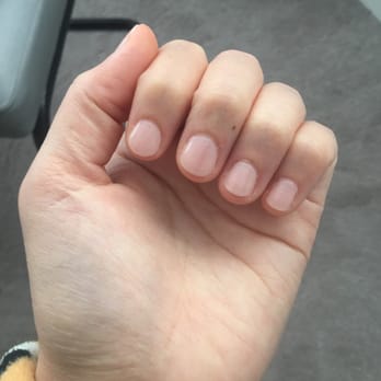 Cute Nail Spa - Basic mani: OPI Mimosas for Mr. And Mrs. - Nail Salons Near Me - Ashburn, Virginia