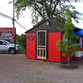 Tony's Steaks - the outside of the restaurant - Sandwiches Near Me - Benton, Pennsylvania Tony's Steaks - the outside of the restaurant - Sandwiches Near Me - Benton, Pennsylvania