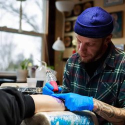 The Inkeeper's Tattoo Parlor - Tim Eakin, realism/ surrealism and black and gray tattoo specialist