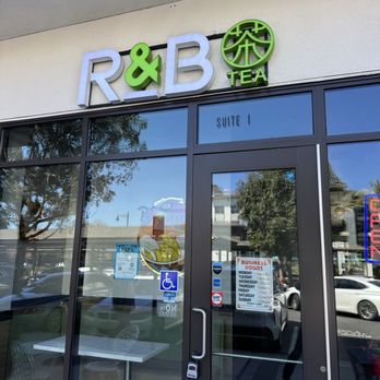 R&B Tea - Back entrance near parking spaces + business hours per MARCH 2025 - Bubble Tea Near Me - Fremont, California R&B Tea - Back entrance near parking spaces + business hours per MARCH 2025 - Bubble Tea Near Me - Fremont, California