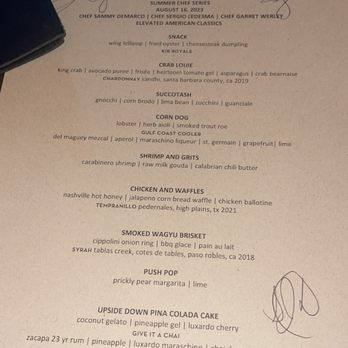 Geraldine's - Menu - New American Near Me - Austin, Texas