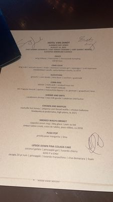 Menu photo 7 Geraldine's Austin, TX