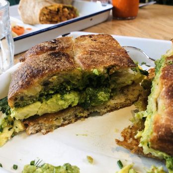 Highly Likely - Breakfast sando, no tomato, add avocado - Coffee & Tea Near Me - Los Angeles, California