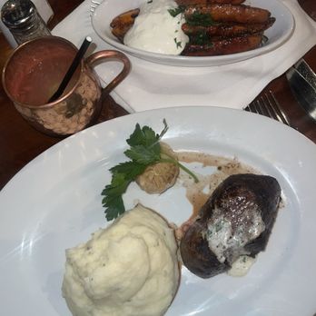 Sutter Street Steakhouse - 12 oz Filet Filet & Farmers Market Selection (Carrots) - Steakhouses Near Me - Folsom, California Sutter Street Steakhouse - 12 oz Filet Filet & Farmers Market Selection (Carrots) - Steakhouses Near Me - Folsom, California