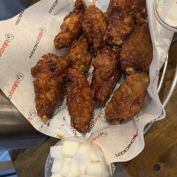 bb.q Chicken Bellaire - Soy Garlic Wings - Chicken Wings Near Me - Houston, Texas