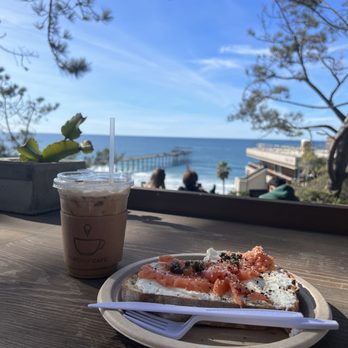 Pinpoint Cafe - Smoked Salmon Toast, Stroopwaffle Caramel Latte - Coffee & Tea Near Me - San Diego, California