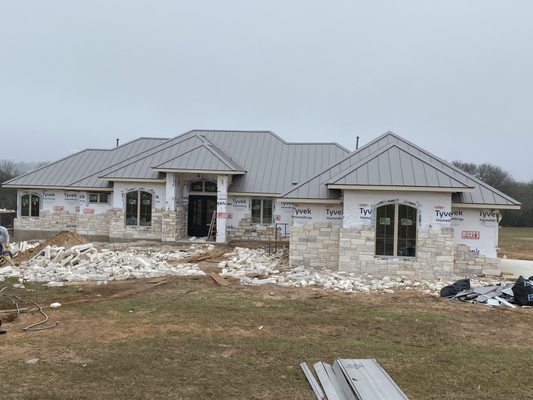 BRAND NEW Roof Installations! - Just two of many different types of roofs, and services that are offered. Call today to schedule a free consultation. BRAND NEW Roof Installations! - Just two of many different types of roofs, and services that are offered. Call today to schedule a free consultation.