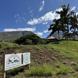 Signage upon entry to the driveway.
