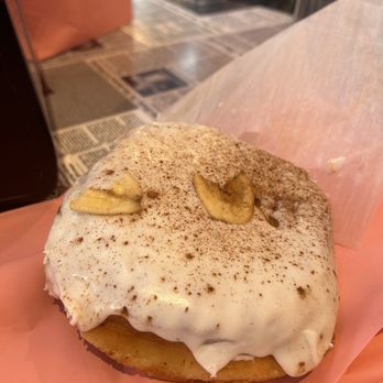 Voodoo Doughnut - Banana Cream Pie doughnut - Donuts Near Me - San Antonio, Texas