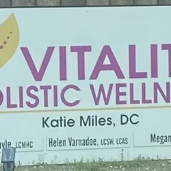 Vitality Holistic Wellness - Business sign