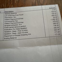 Bill from Midwest Oral Surgery 14625 California St. Omaha Nebraska 68154 Bill from Midwest Oral Surgery 14625 California St. Omaha Nebraska 68154