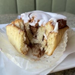 Sheza Coffee House - Cinnamon roll. Outside is one thing; an interior assessment is key.