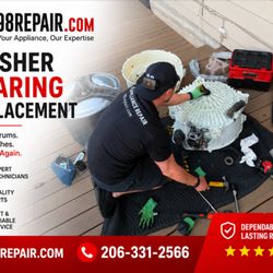 Washer bearing replacement