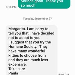 East County Animal Rescue - Paula is gray text