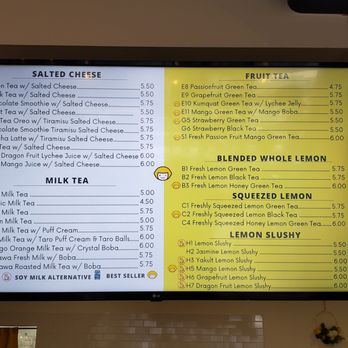 Happy Lemon - Menu - Juice Bars & Smoothies Near Me - Katy, Texas Happy Lemon - Menu - Juice Bars & Smoothies Near Me - Katy, Texas