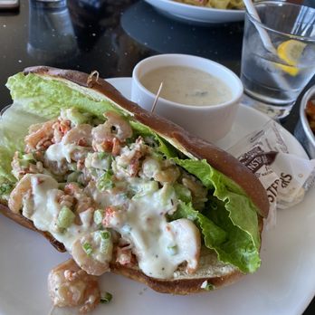 Lalla Grill Oceanside - Lobster & Shrimp Roll Sandwich - Seafood Near Me - Monterey, California