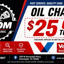 Zoom Auto service