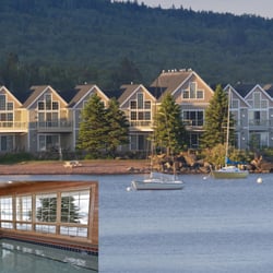 Cobblestone Cove Villas - Cobblestone Cove Villas, new luxury Condos on the harbor Grand Marais, Minnesota, Whirlpool spa with Harbor & Artist Point Views