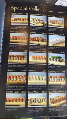 Menu photo 1 Rock & Roll Sushi San Leandro, CA Menu photo 1 Rock & Roll Sushi San Leandro, CA
